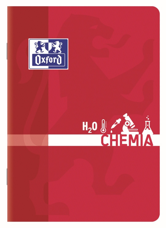 Zeszyt przedmiotowy do Chemii A5/60 kratka Oxford 90g